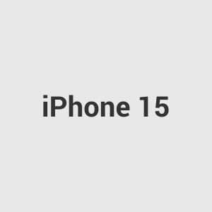 iPhone 15