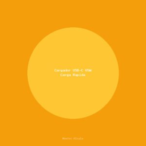 Cargador USB-C 65W Carga Rapida